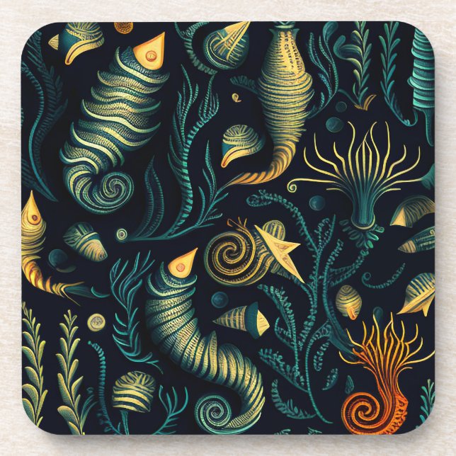 Golden Reefs Coaster (Front)