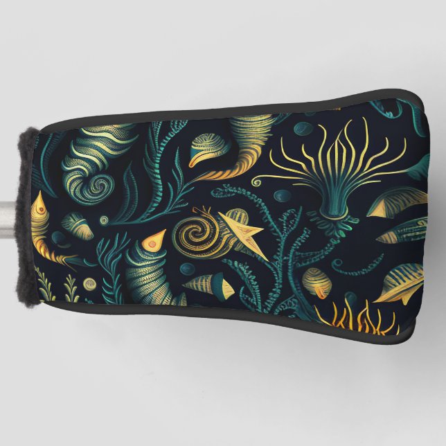 Golden Reefs Golf Head Cover (Front)