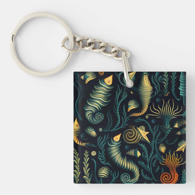 Golden Reefs Key Ring (Front)