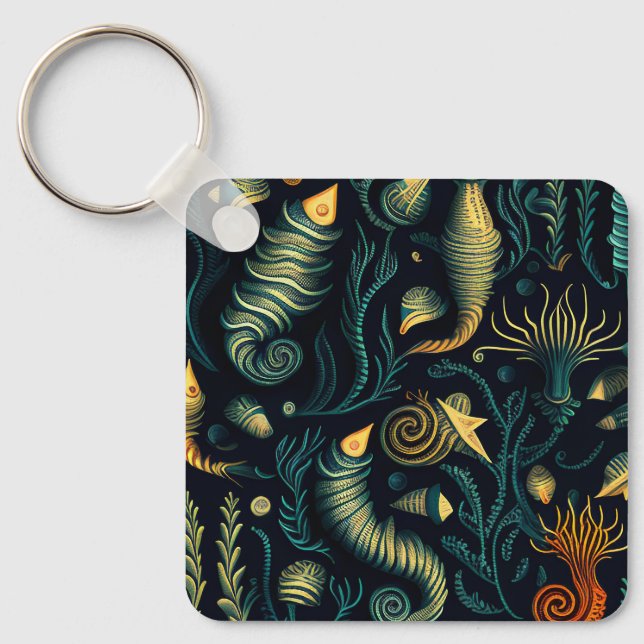 Golden Reefs Key Ring (Front)