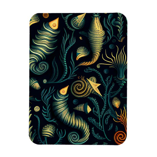 Golden Reefs Magnet (Vertical)