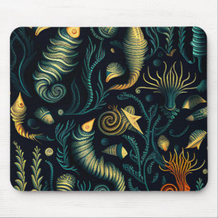 Golden Reefs Mouse Mat