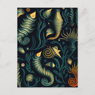 Golden Reefs Postcard