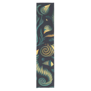 Golden Reefs Short Table Runner