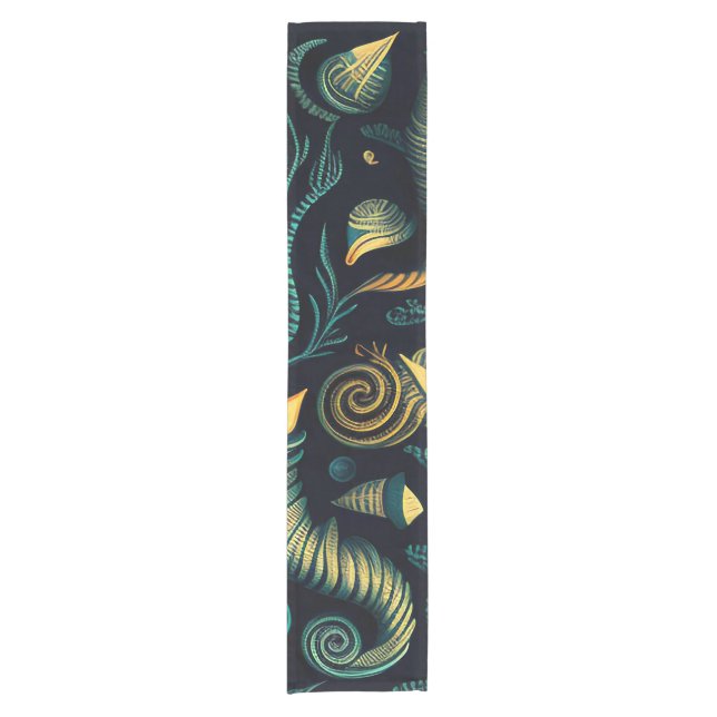 Golden Reefs Short Table Runner (Front)