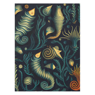 Golden Reefs Tablecloth