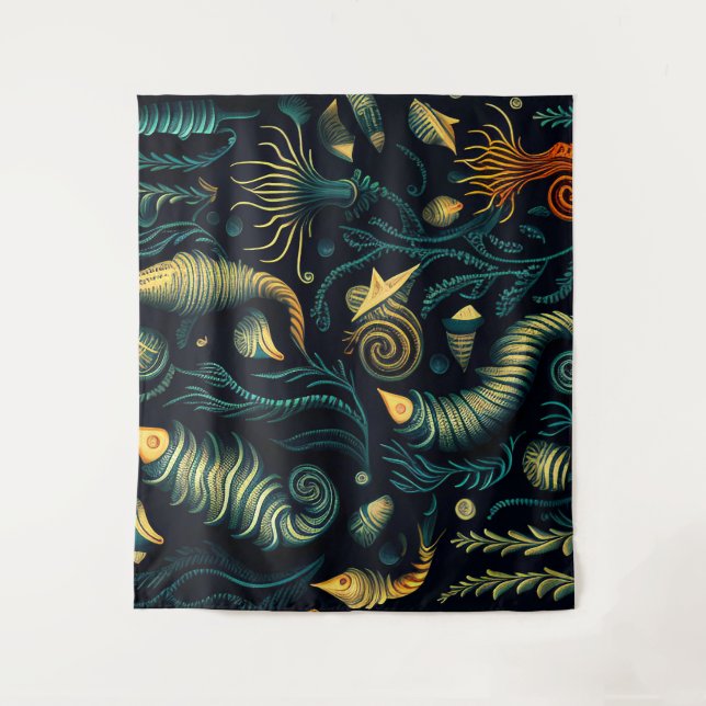Golden Reefs Tapestry (Front)