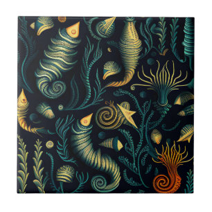 Golden Reefs Tile
