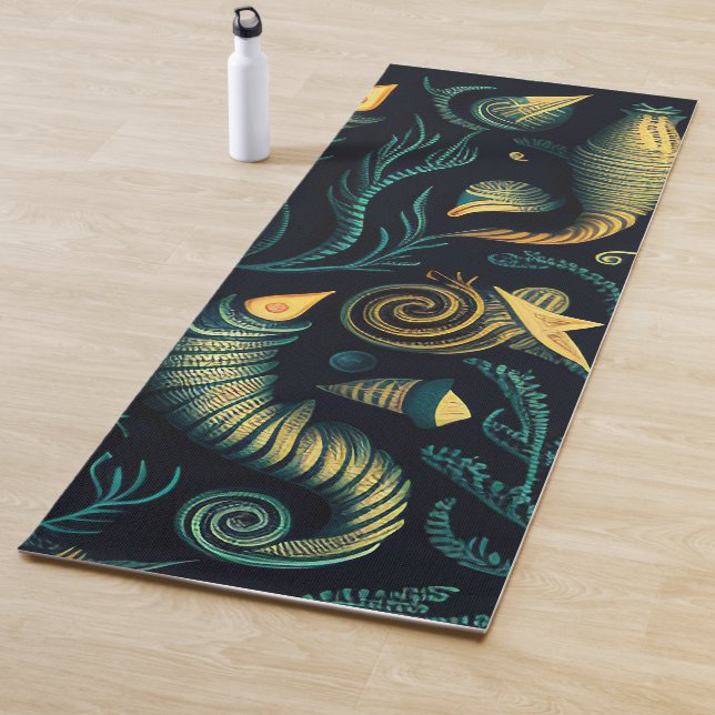Golden Reefs Yoga Mat (In Situ)