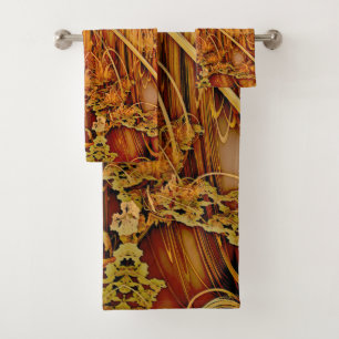 Golden Reflections Bath Towel Set