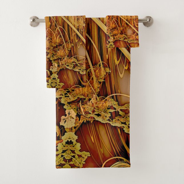 Golden Reflections Bath Towel Set (Insitu)