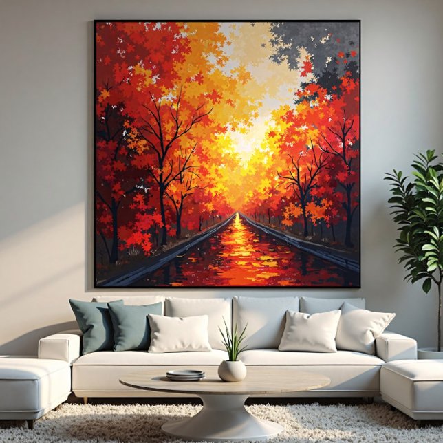 Golden Reflections Canvas Print (Creator Uploaded)