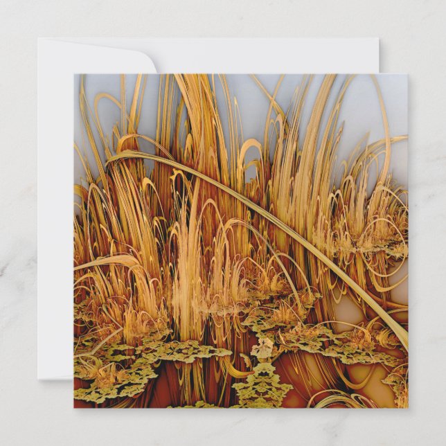 Golden Reflections  Card (Front)