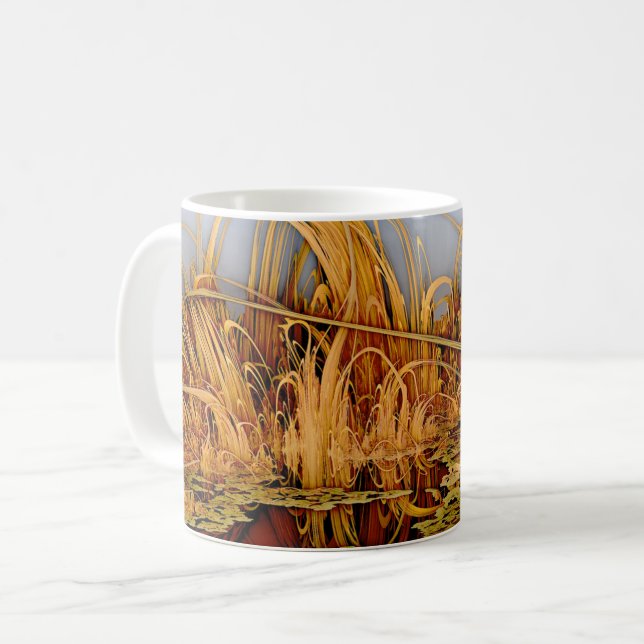 Golden Reflections Coffee Mug (Front Left)