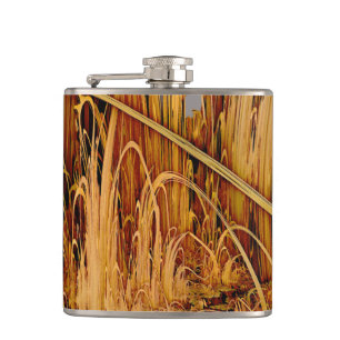 Golden Reflections  Flask 