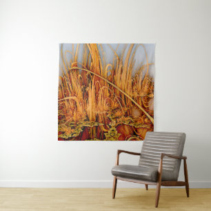 Golden Reflections Tapestry