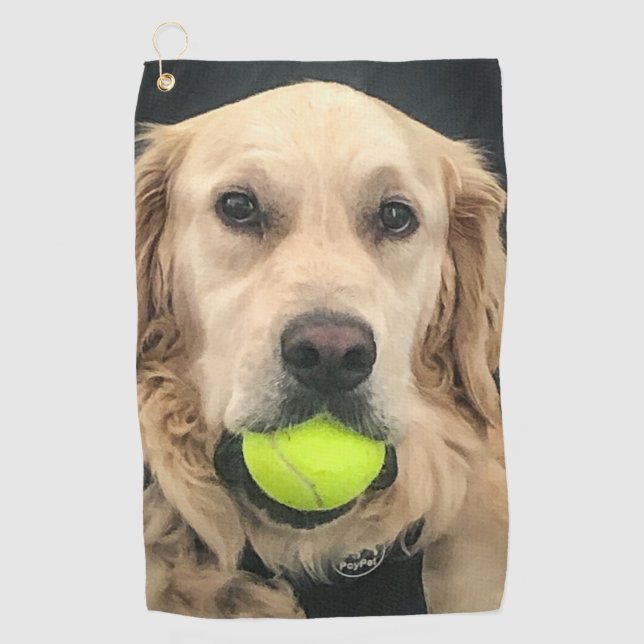 Golden Reti Golf Towel (Front)