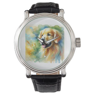 Golden Retriever 061024AREF149 - Watercolor Watch
