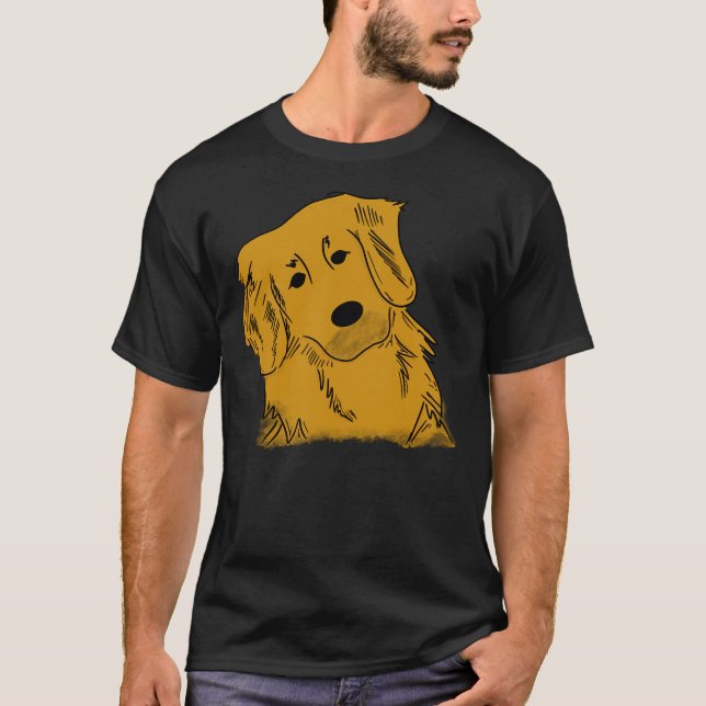 Golden Retriever 250 T-Shirt (Front)