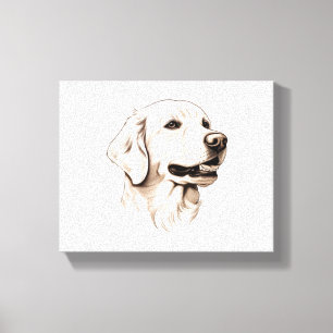 Golden Retriever 2 Canvas Print