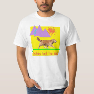 Golden Retriever Agility 'Rock' T-shirt