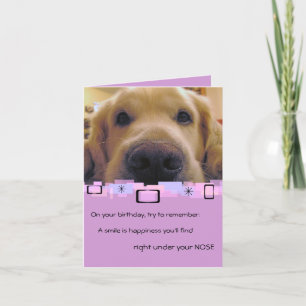 Golden Retriever All Occasion Greeting Card