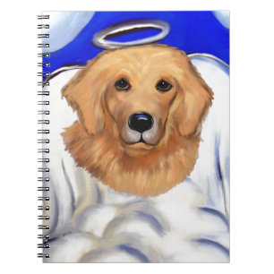 Golden Retriever Angel Notebook