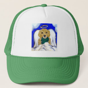 Golden Retriever Angel Trucker Hat