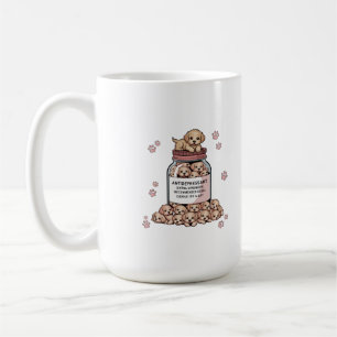 Golden Retriever Antidepressant   Puppy Therapy  Coffee Mug