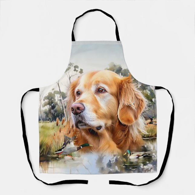 Golden Retriever Apron (Front)