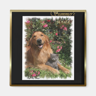 Golden Retriever Art Gifts Magnet