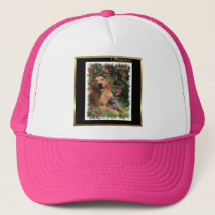 Golden Retriever Art Gifts Trucker Hat