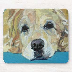 Golden Retriever Art Mousepad