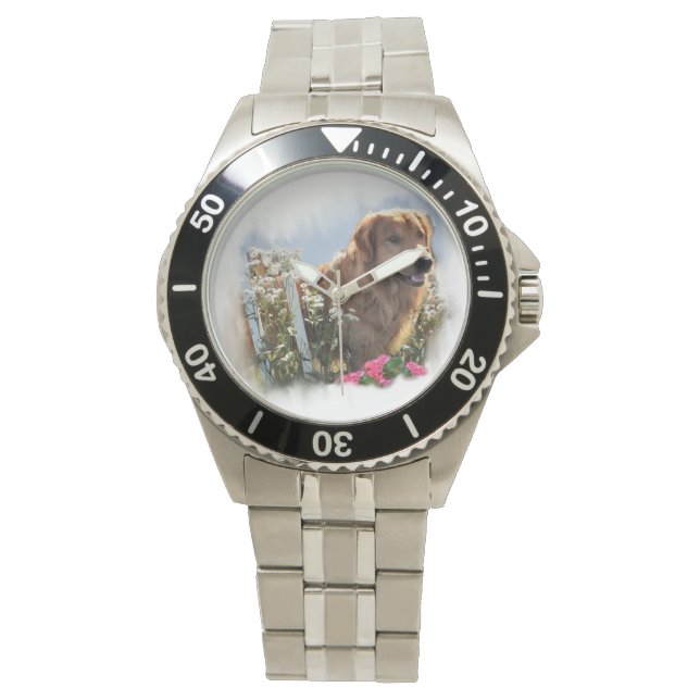 Golden Retriever Art Watch (Front)