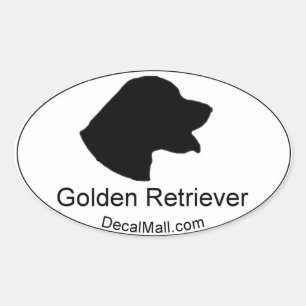 Golden Retriever Auto Window Decal Sticker