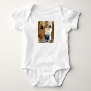 golden retriever baby bodysuit
