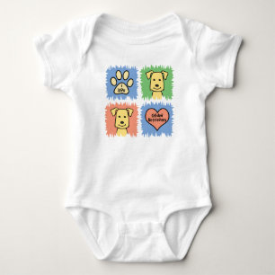 Golden Retriever Baby Bodysuit