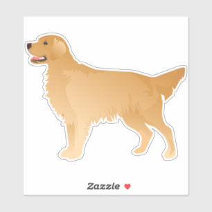 Golden Retriever Basic Dog Breed Silhouette