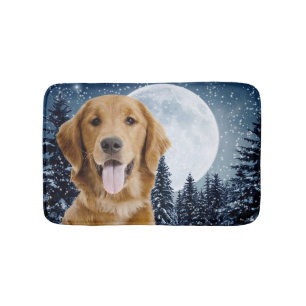 Golden Retriever Bath Mat