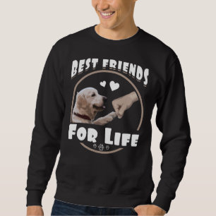 Golden Retriever Best Friends Funny Presents Sweatshirt