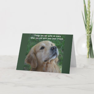 Golden Retriever Birthday Card Best People