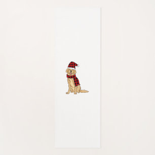 Golden Retriever Buffalo Plaid Retriever Dog Lover Yoga Mat