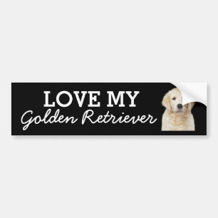 Golden Retriever bumper sticker