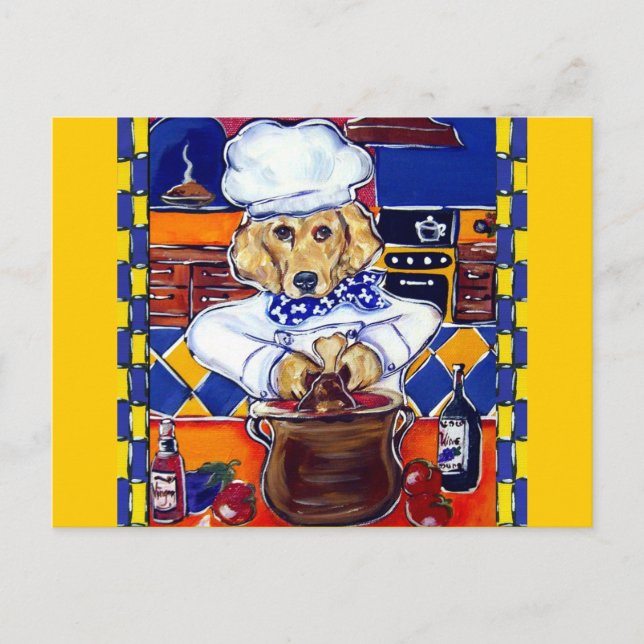 Golden Retriever Card (Front)