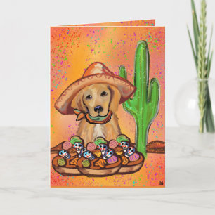 Golden Retriever Card