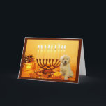 Golden Retriever  Chanukah Card Menorah5<br><div class="desc">Remembering family and friends during the Chanukah season is a wonderful way to keep in touch with the people you love and care about. I created these dog Chanukah cards with love and care and I am sure anyone who loves dogs will be delighted to receive them. You do have...</div>