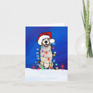 Golden Retriever Christmas Card