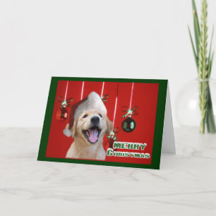 Golden Retriever Christmas Cards Gifts