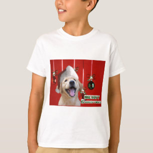 Golden Retriever Christmas Cards Gifts T-Shirt