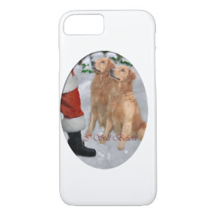 Golden Retriever Christmas iPhone 8/7 Case